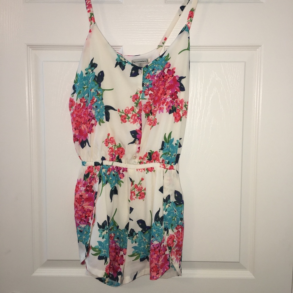 Floral romper